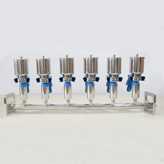 3 / 6-branch Stainless Steel Solvent Filter/manifold Vacuum Filtration