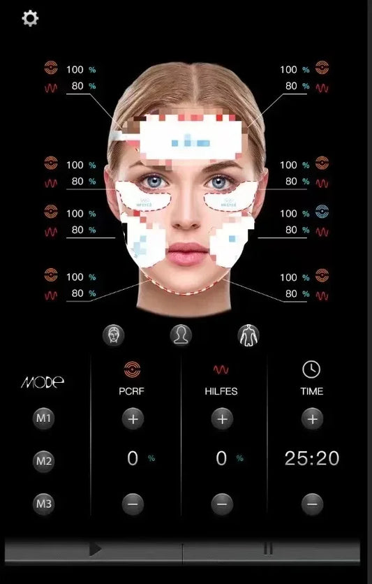 Anti-Aging Facial Lifting & Body Toning Instrument - Skin & Muscle Care Device for Youthful Appearance MP661200