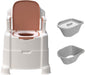 Mobile Bedside Commode I Adult Potty Chair