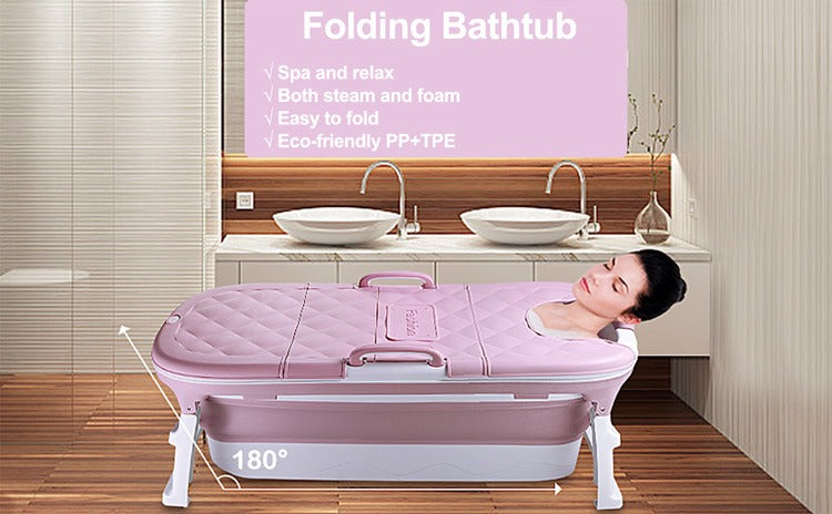 Portable Foldable Bathtub For Adults Children 54 - 54 inches