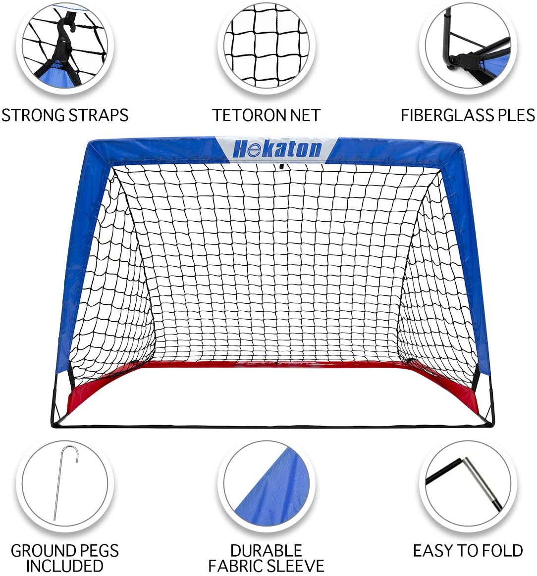 Portable Soccer Goal Pop-up Soccer Nets for Backyard