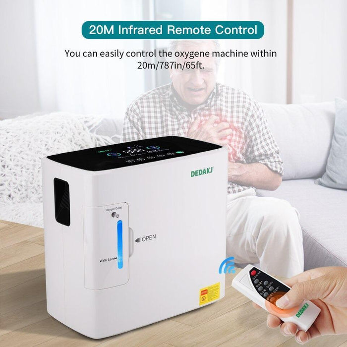 Premium 1L-8L Oxygen Concentrator For Home Model DE-1S - Able Oxygen