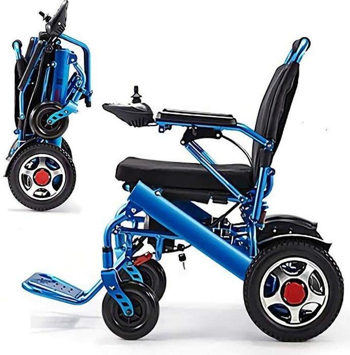 Folding Electric Powered Mobility Wheelchair: Lightweight Motorized Wheel Chair for Enhanced Freedom