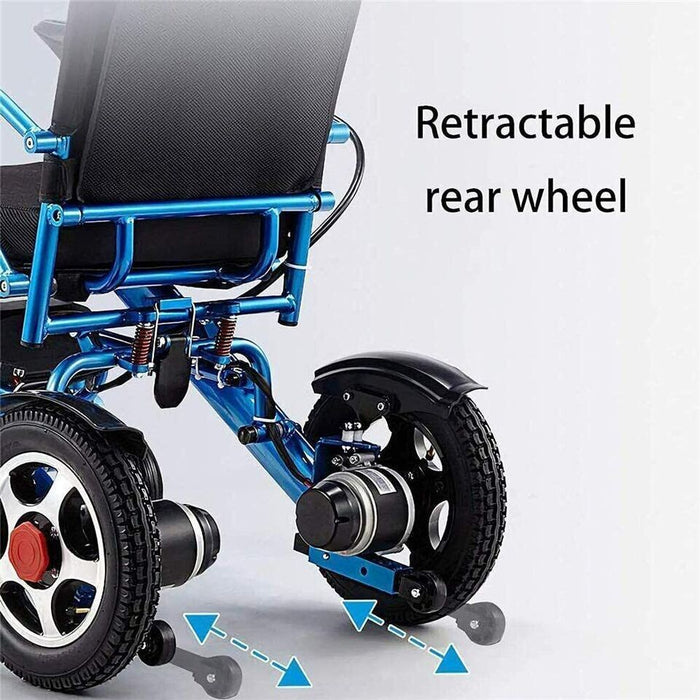 Folding Electric Powered Mobility Wheelchair: Lightweight Motorized Wheel Chair for Enhanced Freedom