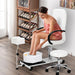 Complete Pedicure Station: Nail Tech Stool, Foot Bath, Salon Spa - Beauty Supply Essential