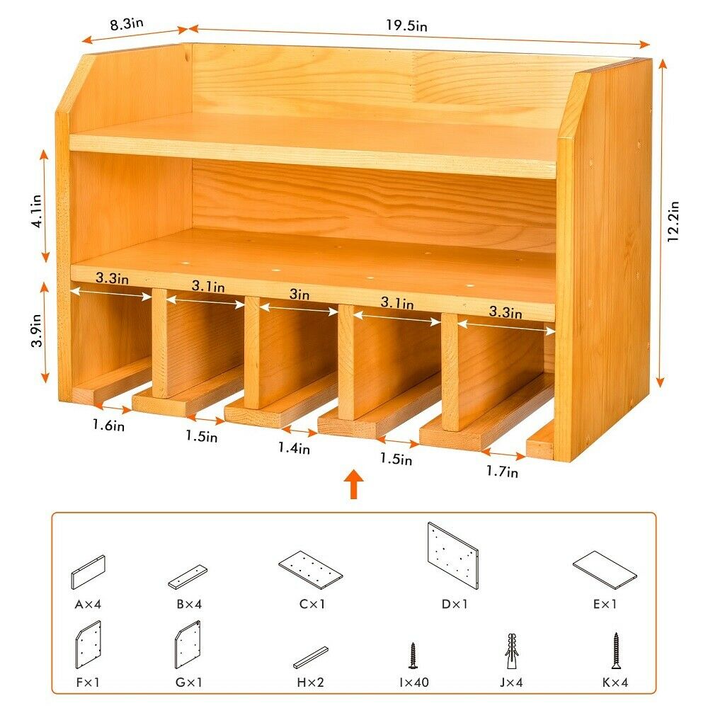 Tools Storage Cordless Drill Organizer Storage Wall Mount