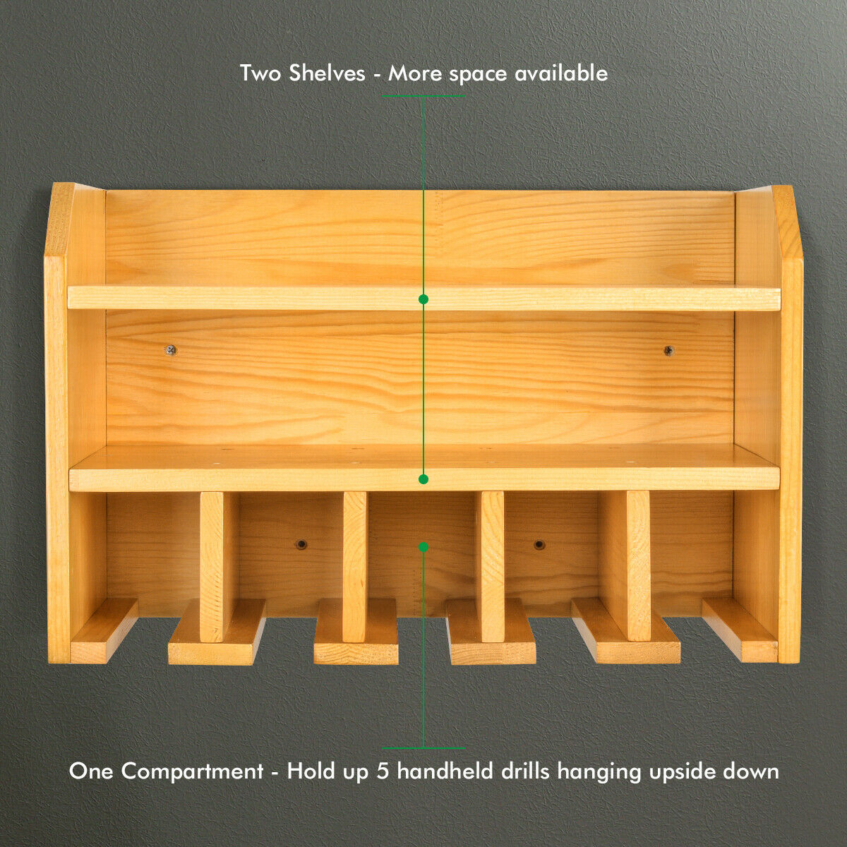 Tools Storage Cordless Drill Organizer Storage Wall Mount