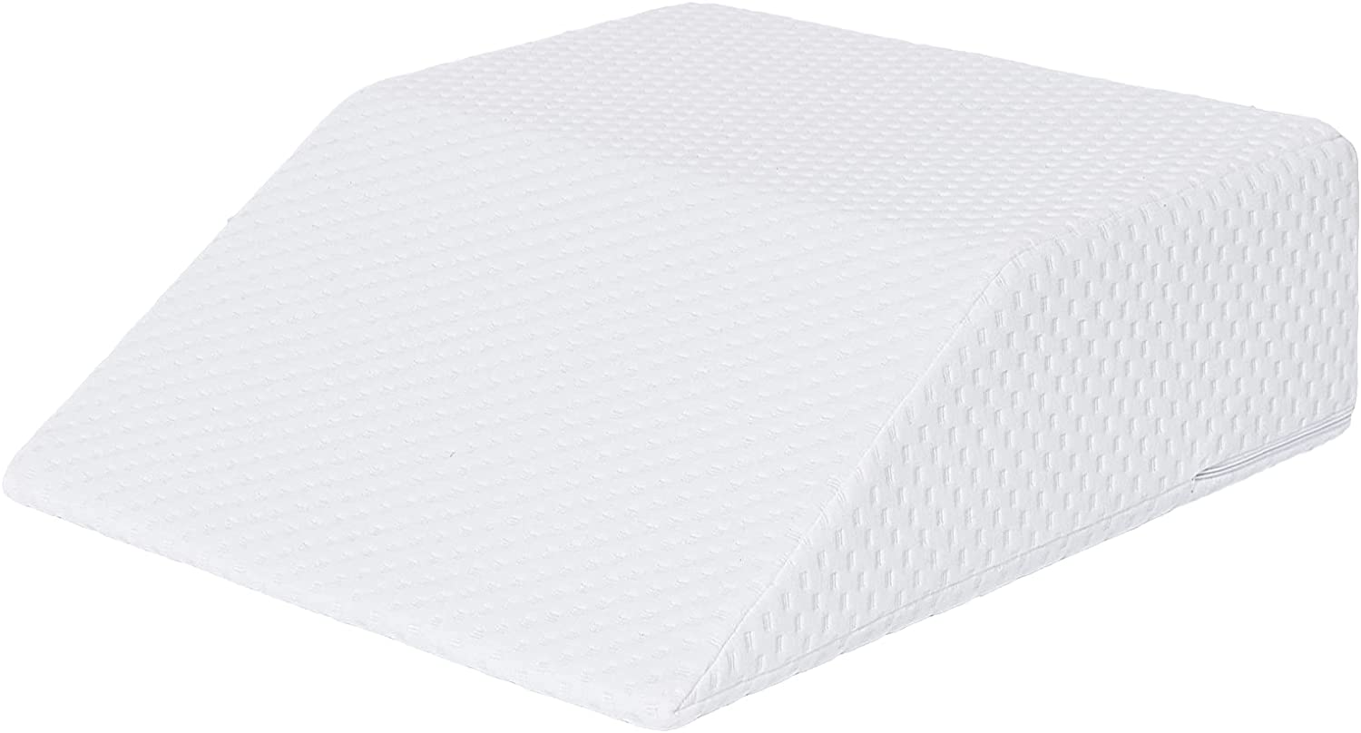 Wedge Pillow Set 2 in 1 Foam Bed Wedge Pillow (24 x 24 x 7.5
